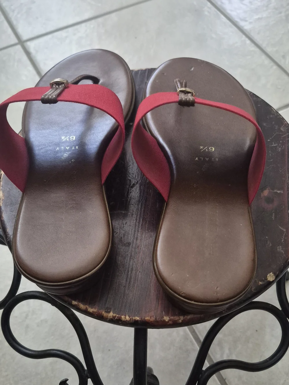 Italian Shoemakers Size 6.5 Afia Sandal